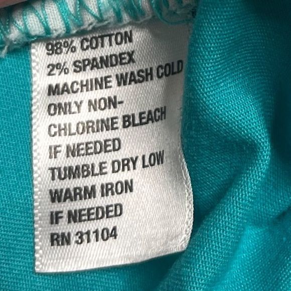 Crown & Ivy sz 2 teal shorts - Picture 3 of 16